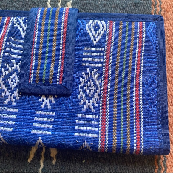 VTG 90’s Cham Weaving Artisan Made Fair Trade Handcrafted Wallet. New! - Picture 3 of 15